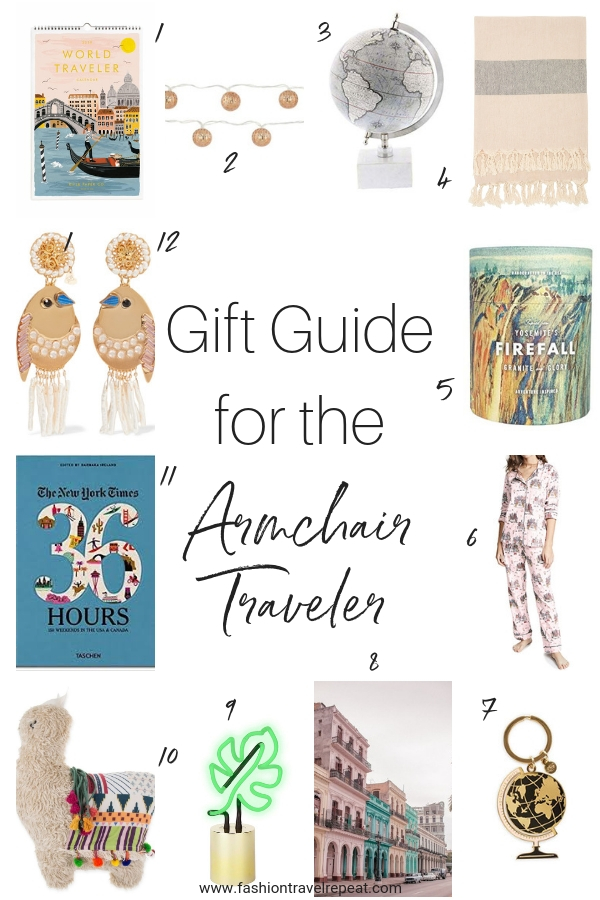 armchair traveler gift guide