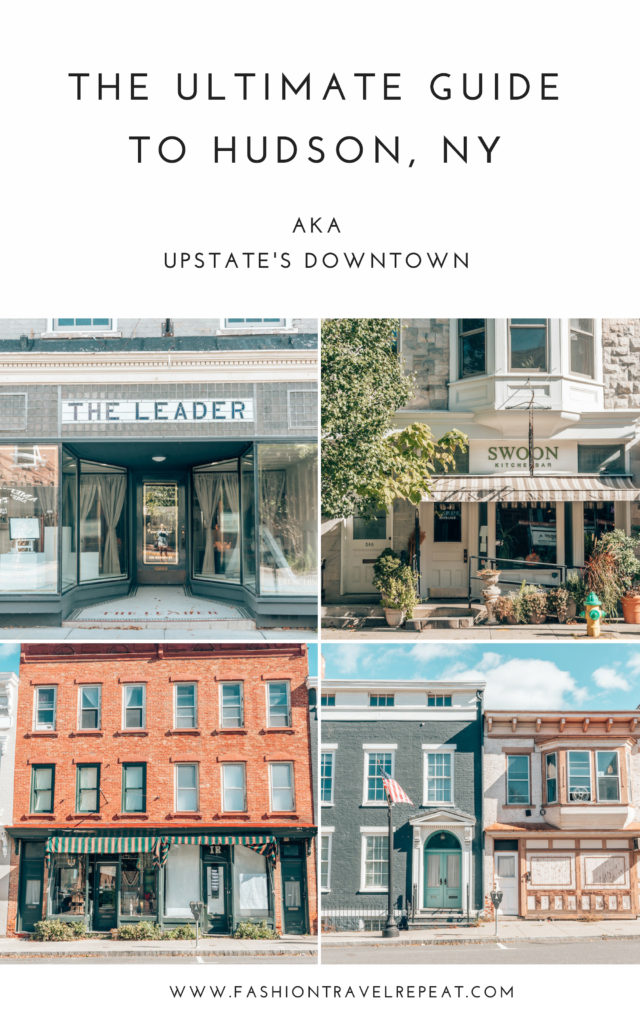 The ultimate guide to Hudson New York, with where to eat, sleep, shop and wander #hudson #hudsonny #hudsontravel #hudsonvalley