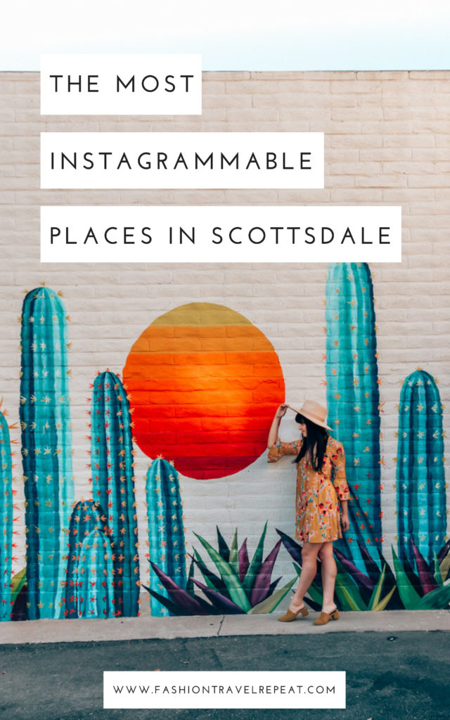 The most Instagrammable Places in Scottsdale, Arizona: where to get the perfect Instagram photos. Instagram spots in Scottsdale, Arizona. #scottsdale #scottsdaleaz #scottsdaletravel #instagrammablescottsdale #itsthathot