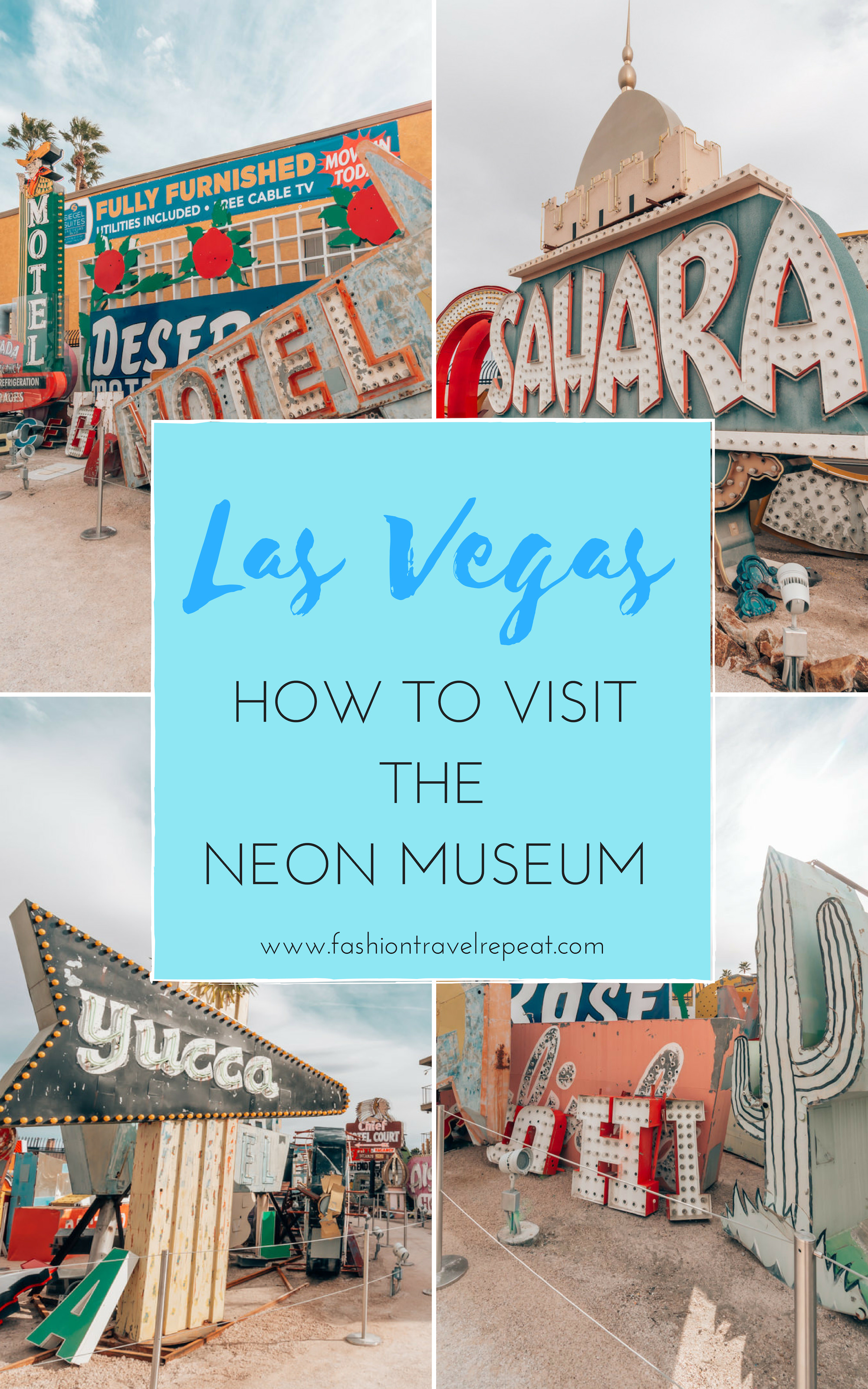 Visiting the Neon Museum in Las Vegas - FashionTravelRepeat