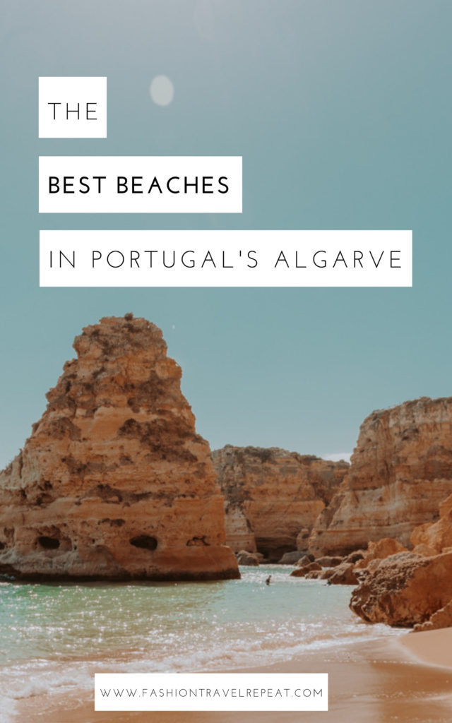 A guide to the best beaches in the Algarve region of Portugal, including Praia do Marinha, Praia do Camilo, Praia do Pinhao, Praia Carvoeiro and Praia Dona Ana #algarve #portugal #algarveportugal #algarvebeaches