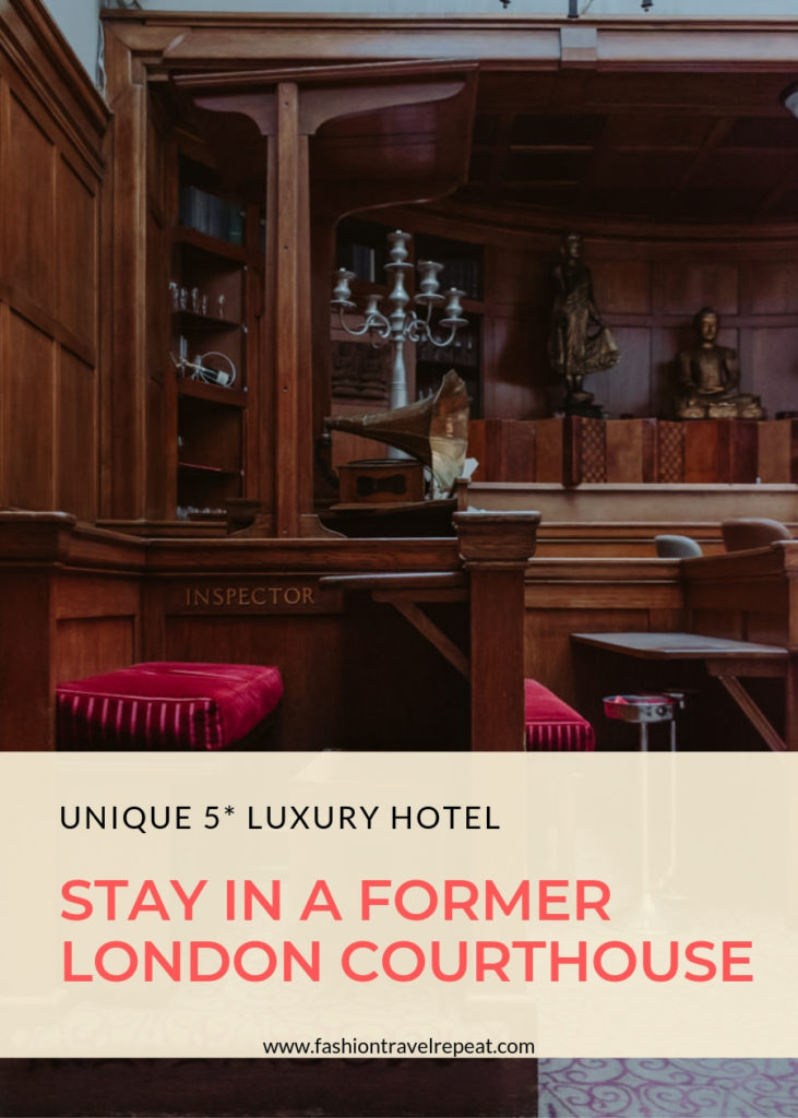 A review from a sponsored stay at the Courthouse Hotel London. It is a luxury 5 star hotel set in an old historic courthouse #londonhotel #londontravel #hotelreview #luxuryhotel