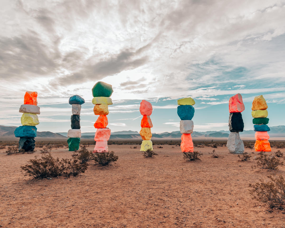 How to Visit the Seven Magic Mountains - FashionTravelRepeat