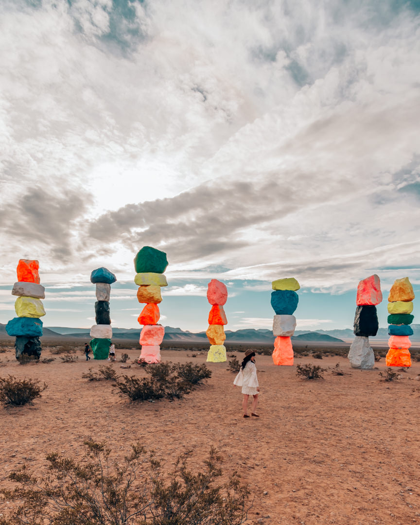 How to Visit the Seven Magic Mountains - FashionTravelRepeat