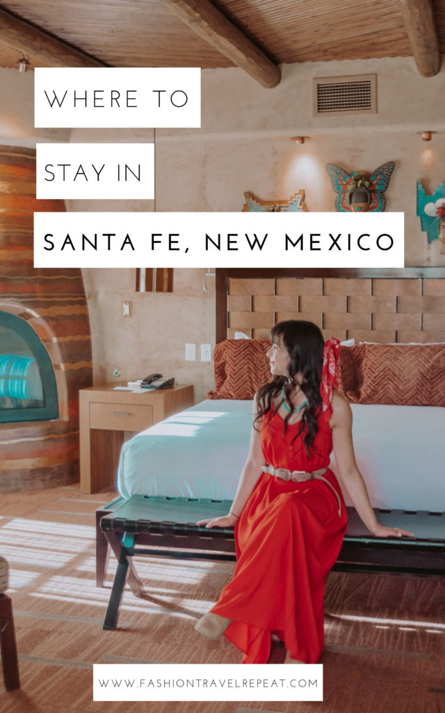 A roundup of the best hotels in Santa Fe New Mexico from a sponsored press trip. Where to stay in Santa Fe. #santafe #newmexico #hiltonbuffalothunder #lafonda #hotelsantafe #santafehotels #santafetourism