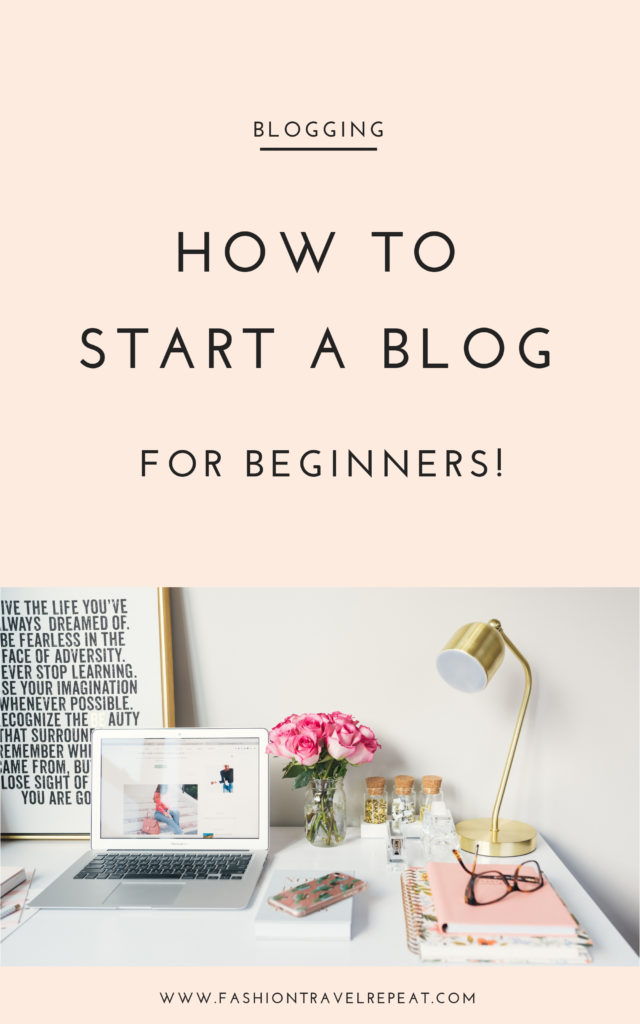 A complete step by step guide to launching a blog, for beginners! #blogging #bloggingtips #howtostartablog