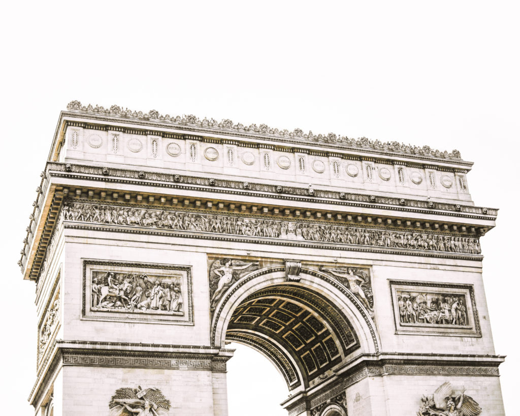 View of arch de triomphe