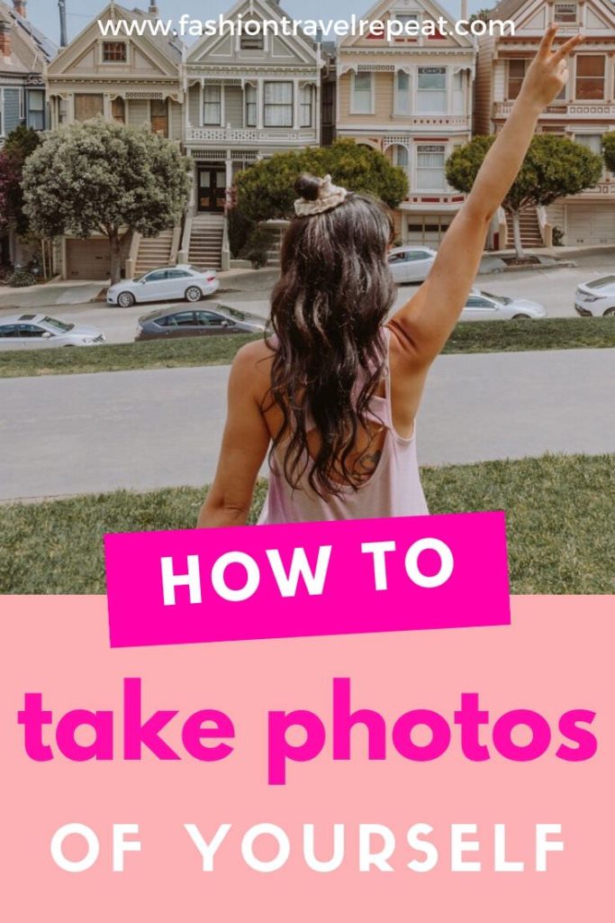 How to take photos of yourself. This guide to self photography, also called solo photography, has tips for creating beautiful self portraits for solo travelers and others. #selfphotography #solophotography #solotravelphotography #solophotos #selfies  #photographytips #influencer
