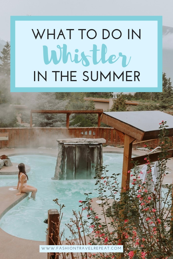 The best things to do Whistler in the Summer. The ultimate summer guide to visiting Whistler, BC, Canada in the summer #whistler #whistlerbc #whistlertravel #thingstodoinwhistler