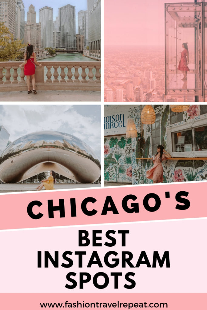 The best Instagram spots in Chicago. These top Instagrammable places and photography locations in Chicago are a must-see for anyone looking up to their Instagram game. #chicagotravel #instagrammablechicago #chicagoinstagramspots #chicagophotographylocations
