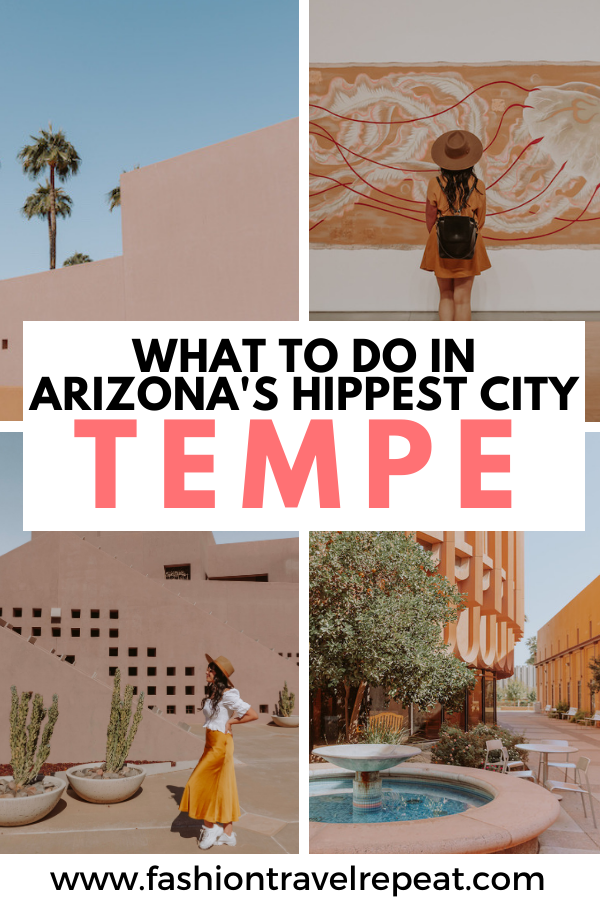 Tempe is the hippest city in Arizona. This ultimate guide to Tempe tells you where to eat, drink, stay and explore in Tempe, Arizona #tempe #tempeaz #tempearizona #arizonatravel