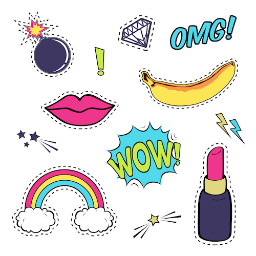 Sticker Pack - INSTAGRAM(Giphy)  Graphic design posters, Graphic design  fun, Sticker design