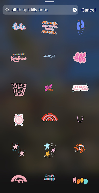 Instagram 101: Instagram GIF Stickers