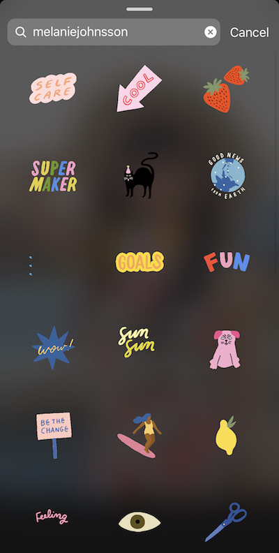 Cute Instagram Story Stickers: What to Search For in 2023