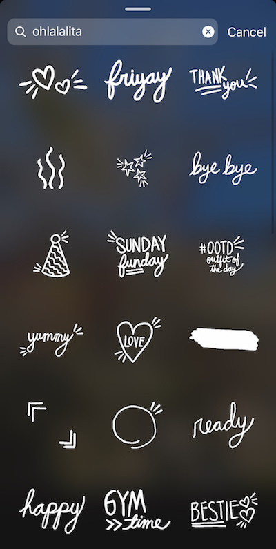 How To Find Cute Instagram Story Stickers S Fashiontravelrepeat